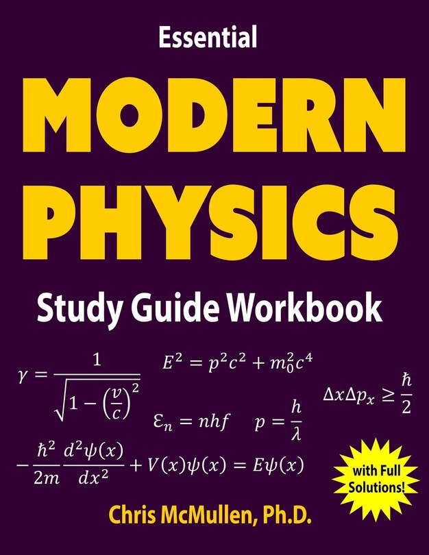 Front cover_Essential Modern Physics Study Guide Workbook