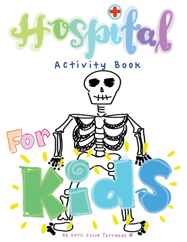 Front cover_Hospital Activity Book For Kids