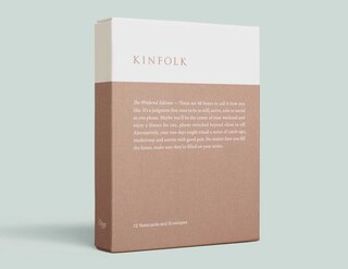 Front cover_Kinfolk Notecards - The Weekend Edition