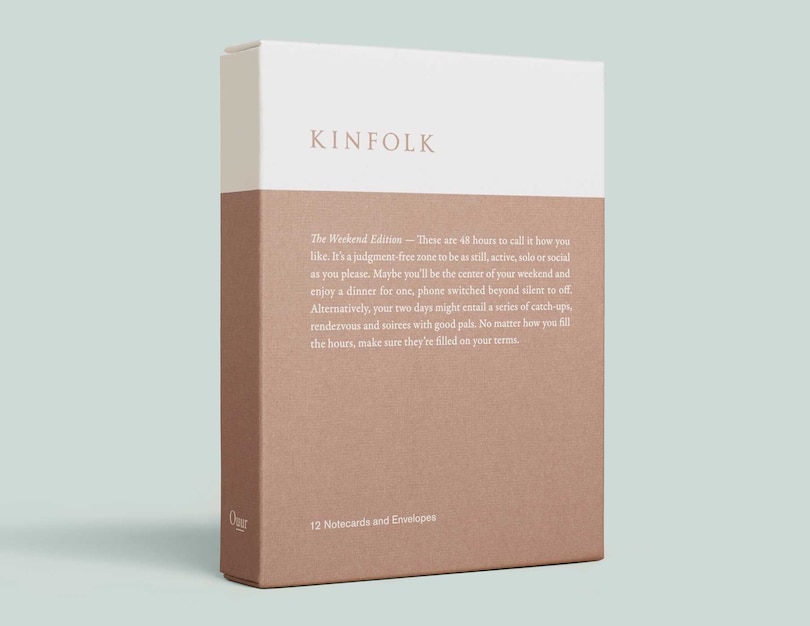 Front cover_Kinfolk Notecards - The Weekend Edition