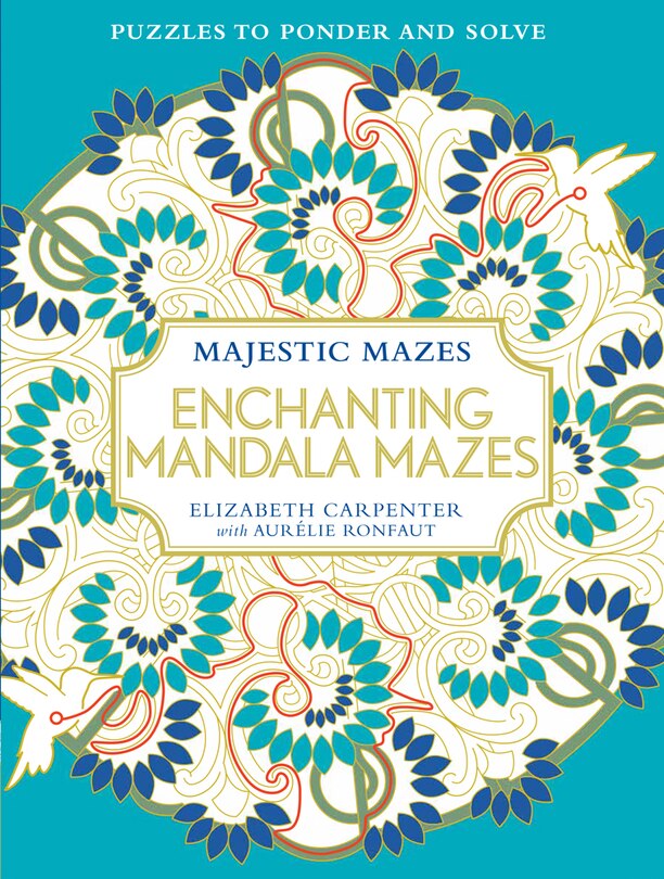 Front cover_Enchanting Mandala Mazes