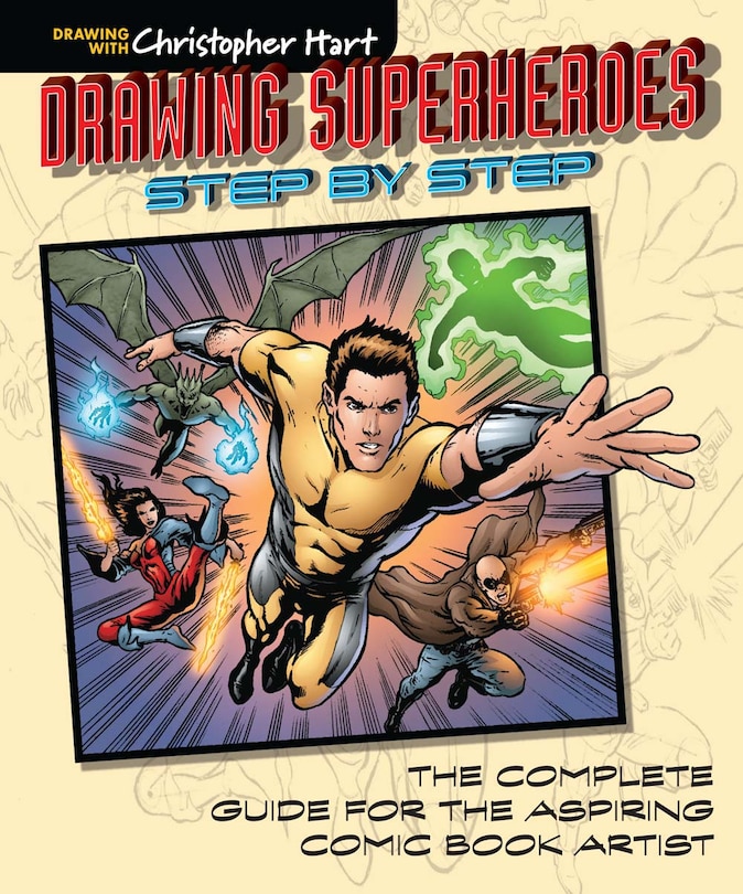 Couverture_Drawing Superheroes Step By Step