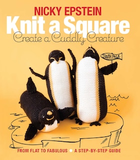 Couverture_Knit A Square, Create A Cuddly Creature
