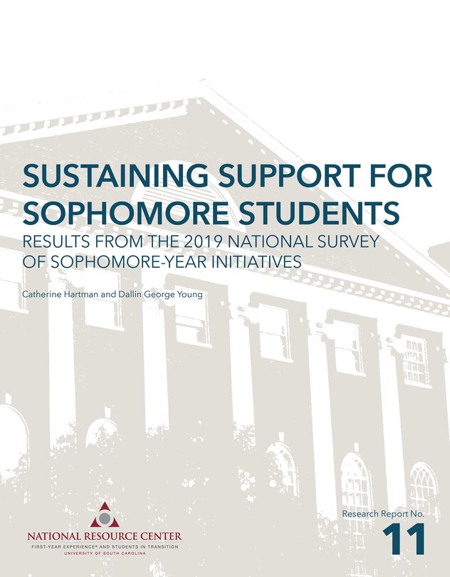 Couverture_Sustaining Support For Sophomore Students