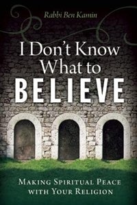 Front cover_I Don't Know What To Believe