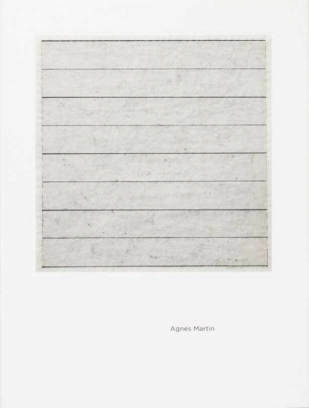 Front cover_Agnes Martin: Independence Of Mind