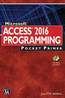 Front cover_Microsoft Access 2016 Programming Pocket Primer