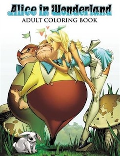 Front cover_Alice In Wonderland Adult Coloring Book