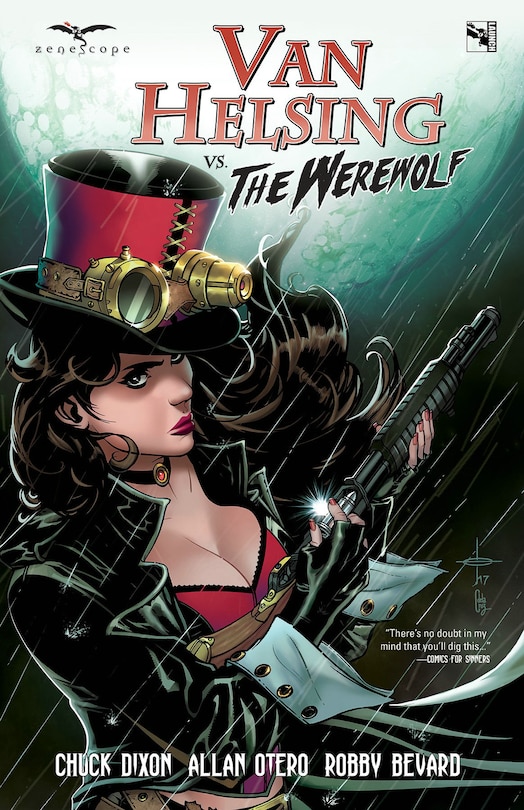 Front cover_Van Helsing Vs The Werewolf