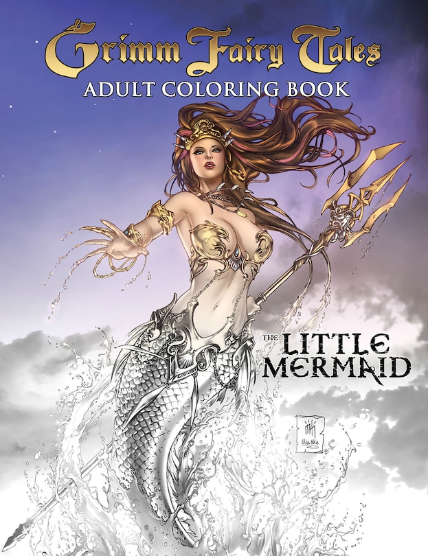 Couverture_Grimm Fairy Tales Adult Coloring Book