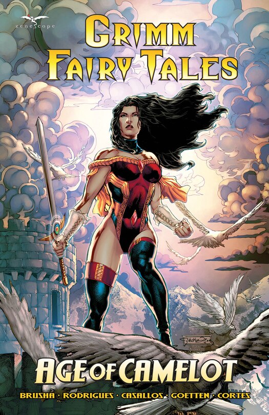 Front cover_Grimm Fairy Tales Age Of Camelot