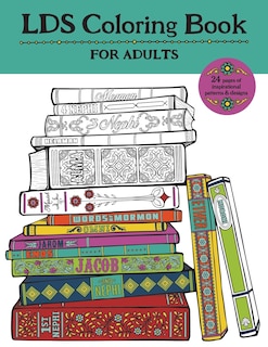Front cover_Adult Coloring Book For Latter-day Saints