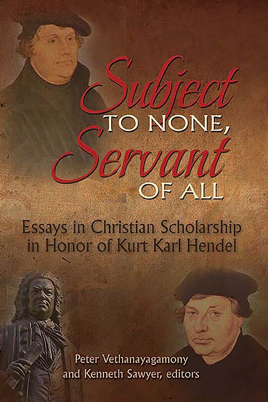 Front cover_Subject to None, Servant of All