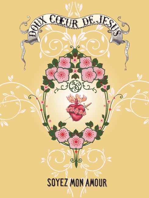 Doux Coeur De Jesus - Greeting Cards, pkg of 6: Greeting: Soyez Mon Amour (blank inside)