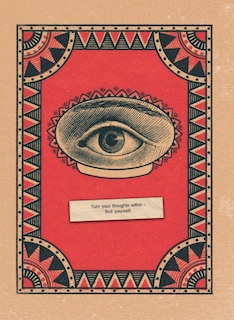 Front cover_Turn Your Thoughts Within - Hooligan Ruth Encouragement Greeting Card