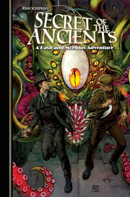 Couverture_The Adventures Of Basil And Moebius Volume 3: Secret Of The Ancients