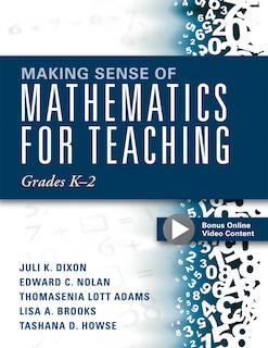 Couverture_MAKING SENSE OF MATHEMATICS FOR TEACHING GRADES K-2 (COMMUNI