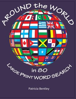 Front cover_Around the World in 80 Large Print Word Search