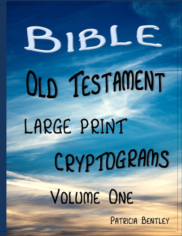 Front cover_Bible Old Testament Large Print Cryptograms