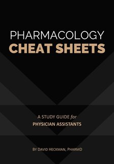 Front cover_Pharmacology Cheat Sheets
