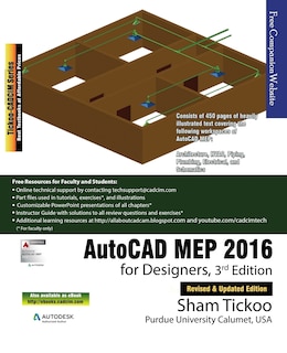 AutoCAD MEP 2016 for Designers, 3rd Edition