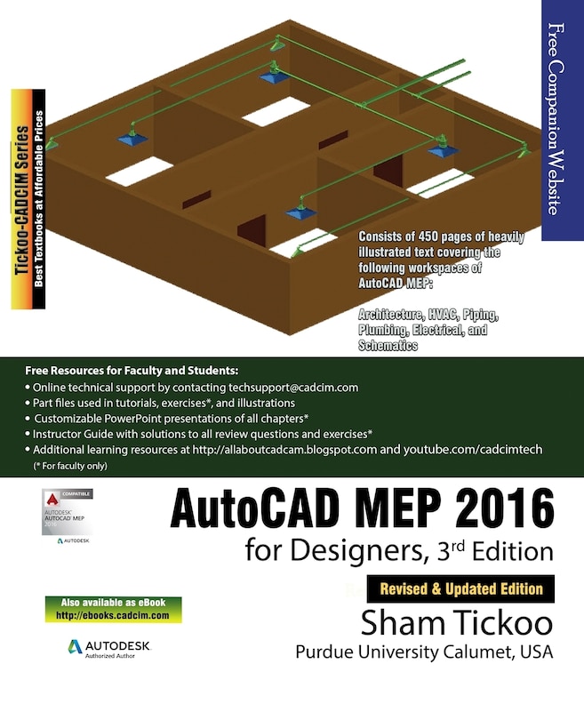 AutoCAD MEP 2016 for Designers, 3rd Edition