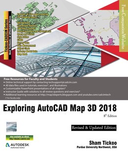 Front cover_Exploring AutoCAD Map 3D 2018