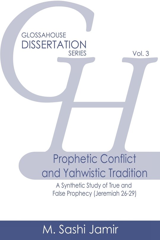 Couverture_Prophetic Conflict and Yahwistic Tradition
