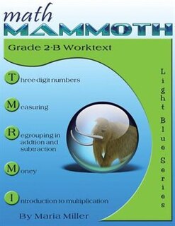 Front cover_Math Mammoth Grade 2-B Worktext