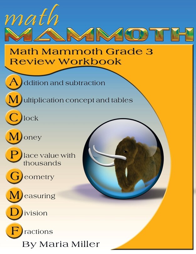Couverture_Math Mammoth Grade 3 Review Workbook