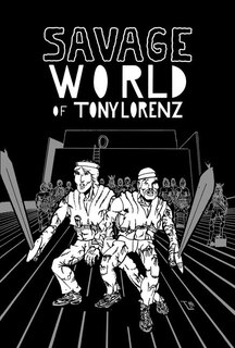 Front cover_Savage World of Tony Lorenz