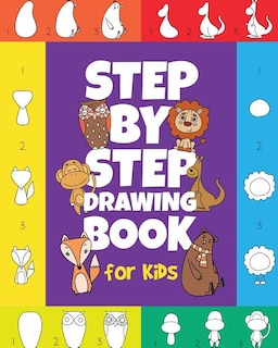 Couverture_The Step-by-Step Drawing Book for Kids