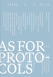 Couverture_As for Protocols