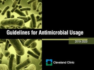 Guidelines For Antimicrobial Usage 2019-2020