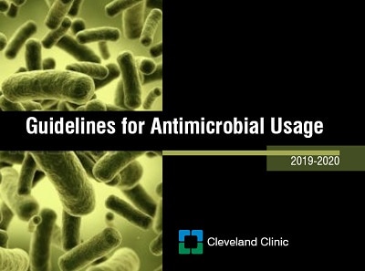 Guidelines For Antimicrobial Usage 2019-2020