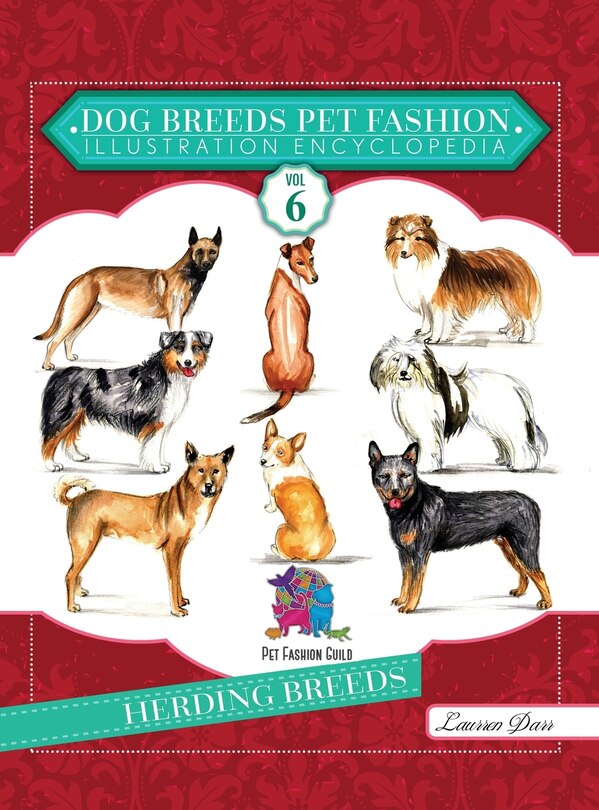 Front cover_Dog Breeds Pet Fashion Illustration Encyclopedia