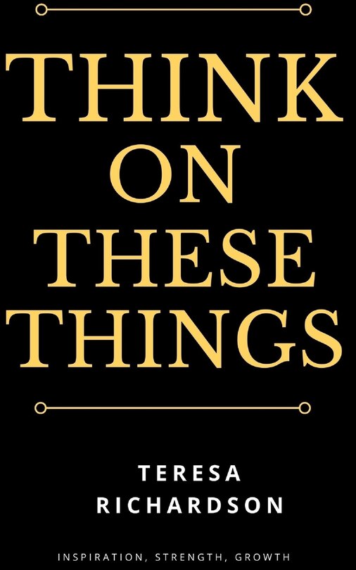 Front cover_Think On These Things