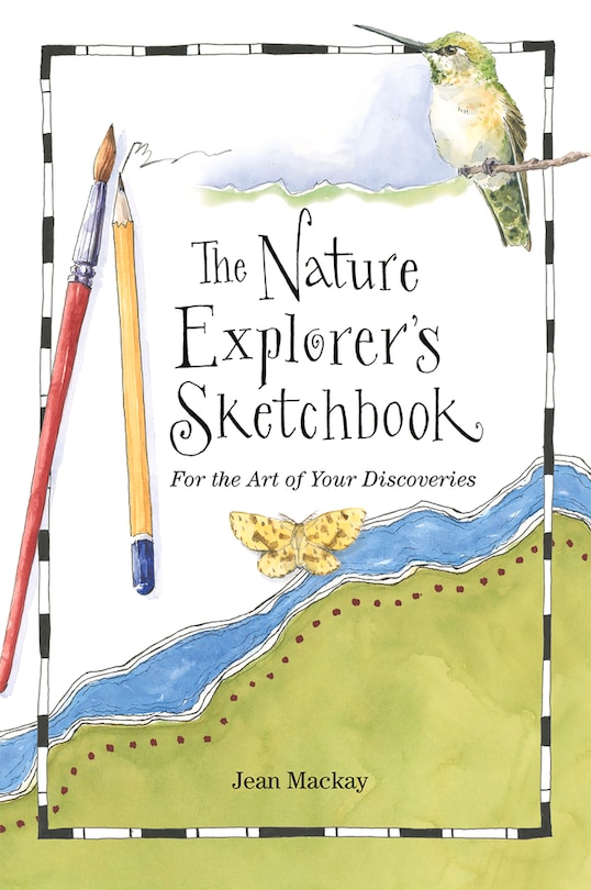 Front cover_The Nature Explorer's Sketchbook