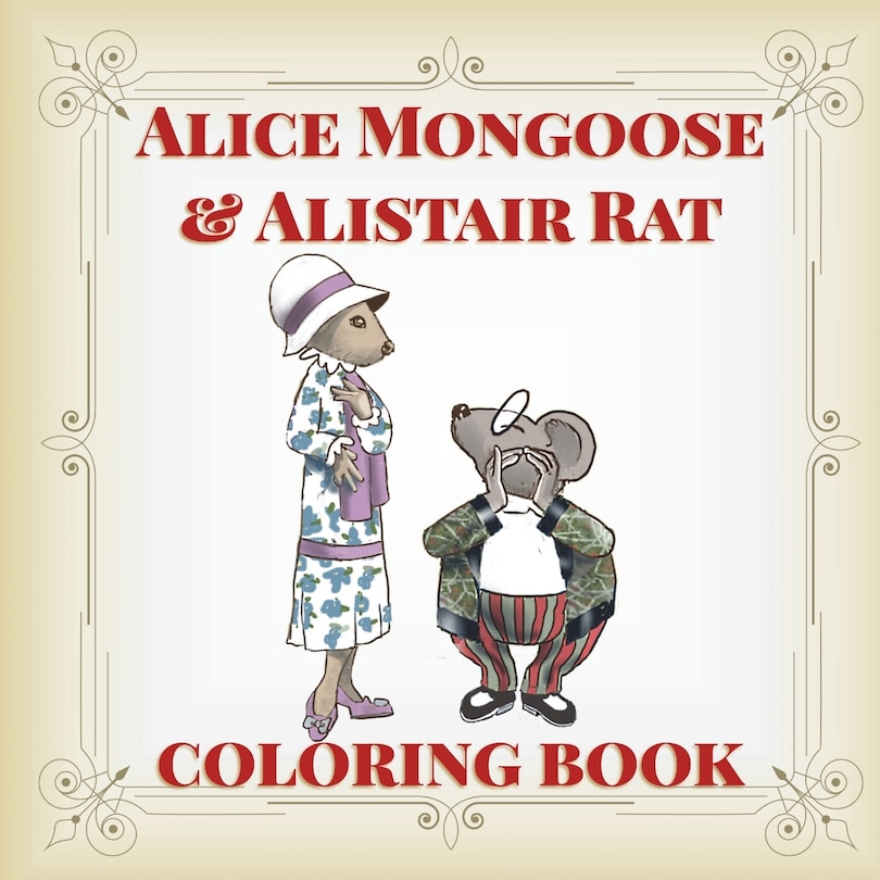 Couverture_Alice Mongoose and Alistair Rat Coloring Book