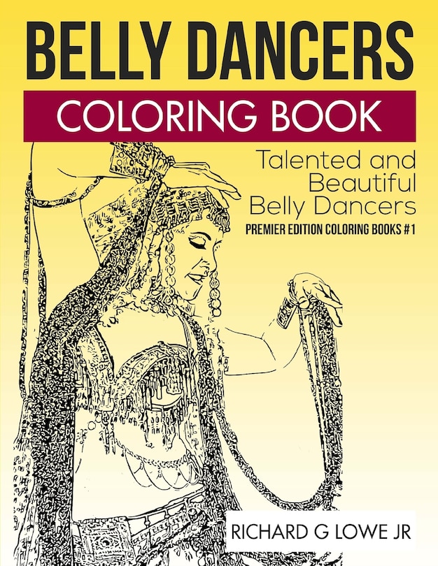 Couverture_Belly Dancers Coloring Book