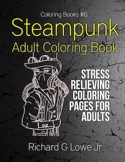 Couverture_Steampunk Adult Coloring Book
