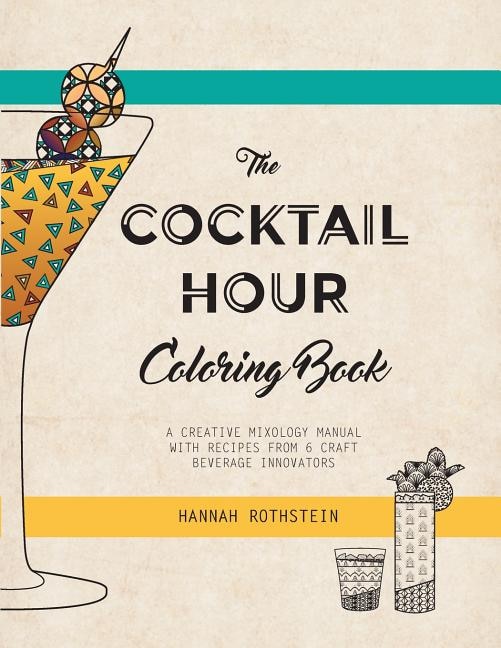 Front cover_The Cocktail Hour Coloring Book