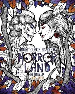Couverture_Adult Coloring Book Horror Land