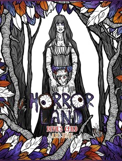 Couverture_Adult Coloring Book Horror Land