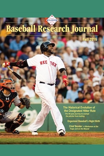Front cover_Baseball Research Journal (BRJ), Volume 45 #2