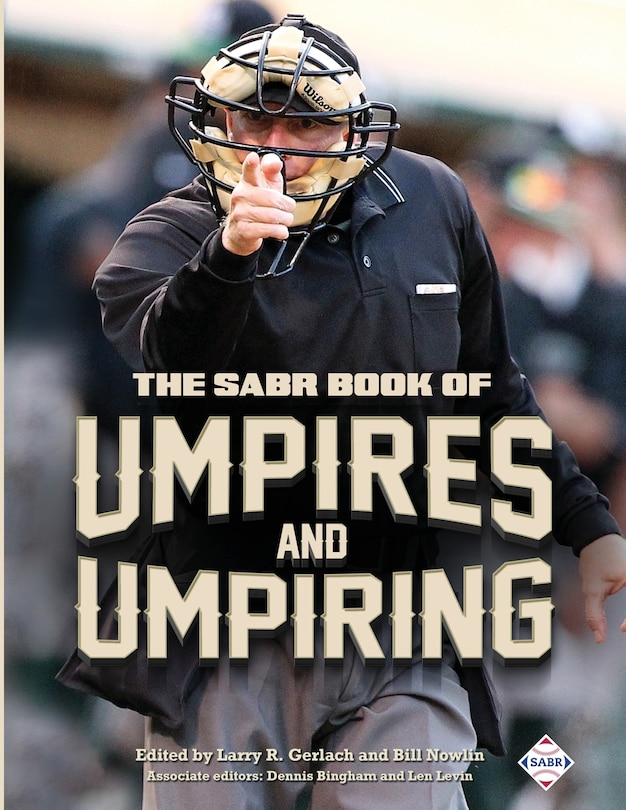 Front cover_The Sabr Book Of Umpires And Umpiring