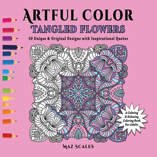 Couverture_Artful Color Tangled Flowers