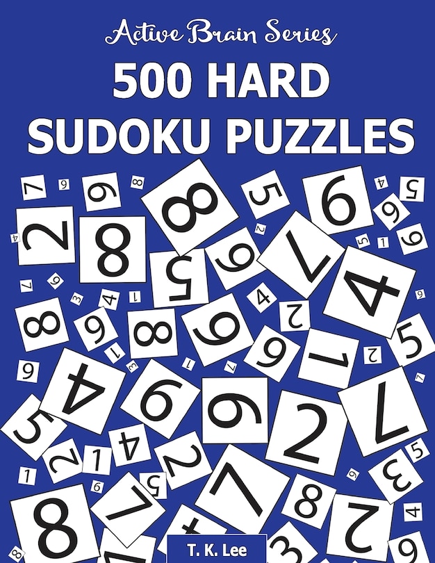 Front cover_500 Hard Sudoku Puzzles