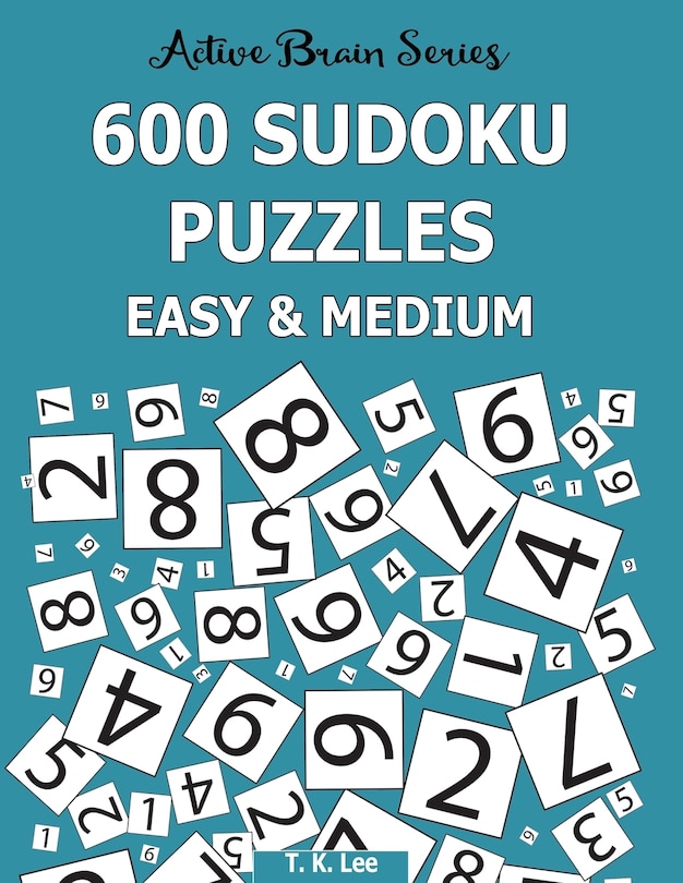 Front cover_600 Sudoku Puzzles, Easy and Medium