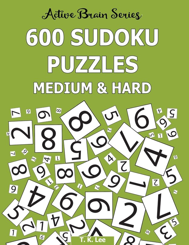 Couverture_600 Sudoku Puzzles, Medium and Hard